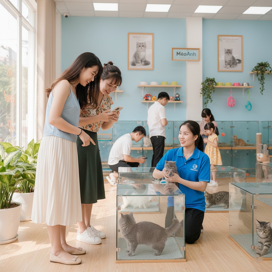 Mèo Anh bị tiêu chảy, dấu hiệu, nguyên nhân và cách trị 11 MeoAnh chuyên cung cấp mèo Anh thuần chủng chất lượng